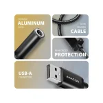 Axagon Μετατροπέας USB-A male σε 3.5mm female 1τμχ ADA-HA - Image 2