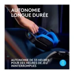 Logitech G535 Lightspeed Ασύρματο Over Ear Gaming Headset με σύνδεση 3.5mm / USB for PC 939-002219 - Image 4