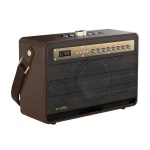W-King Ηχείο Karaoke με Ασύρματα Μικρόφωνα K6L Καφέ K6L-BRN - Image 2