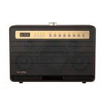 W-King Ηχείο Karaoke με Ασύρματα Μικρόφωνα K6L Καφέ K6L-BRN - Image 3