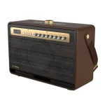 W-King Ηχείο Karaoke με Ασύρματα Μικρόφωνα K6L Καφέ K6L-BRN - Image 4