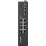 Hikvision DS-3T0510HP-E/HS Unmanaged L2 PoE+ Switch με 8 Θύρες Ethernet και 2 SFP Θύρες
