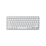 Satechi Slim EX1 Ασύρματο Bluetooth Πληκτρολόγιο Αγγλικό US Συμβατό με Mac Ασημί ST-KEX1S-EN