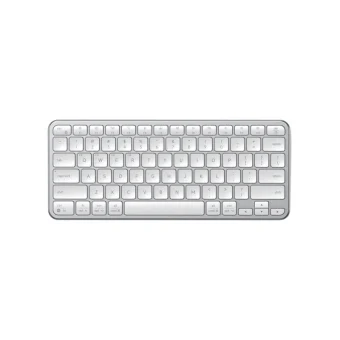 Satechi Slim EX1 Ασύρματο Bluetooth Πληκτρολόγιο Αγγλικό US Συμβατό με Mac Ασημί ST-KEX1S-EN
