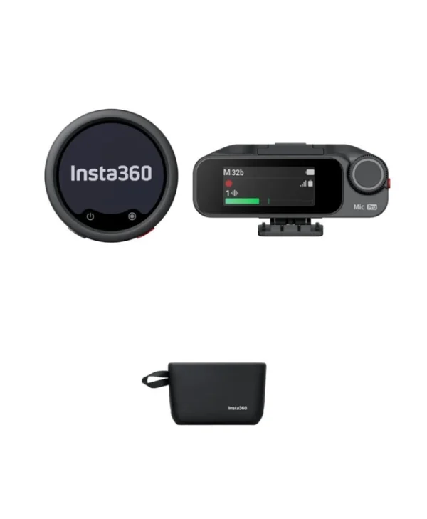 Insta360 Pro 1 TX+1 RX Ασύρματο Δυναμικό Μικρόφωνο Πέτου για Κινητό MCB10/MicPro02