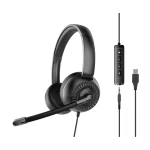 SpeedLink On Ear Multimedia Ακουστικά με μικρόφωνο και σύνδεση 3.5mm Jack SL-870007-BK - Image 2