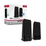 SpeedLink SL-8004-BK Ηχεία Υπολογιστή 2.0 με Ισχύ 5W Μαύρα - Image 3