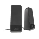 SpeedLink SL-8004-BK Ηχεία Υπολογιστή 2.0 με Ισχύ 5W Μαύρα - Image 4