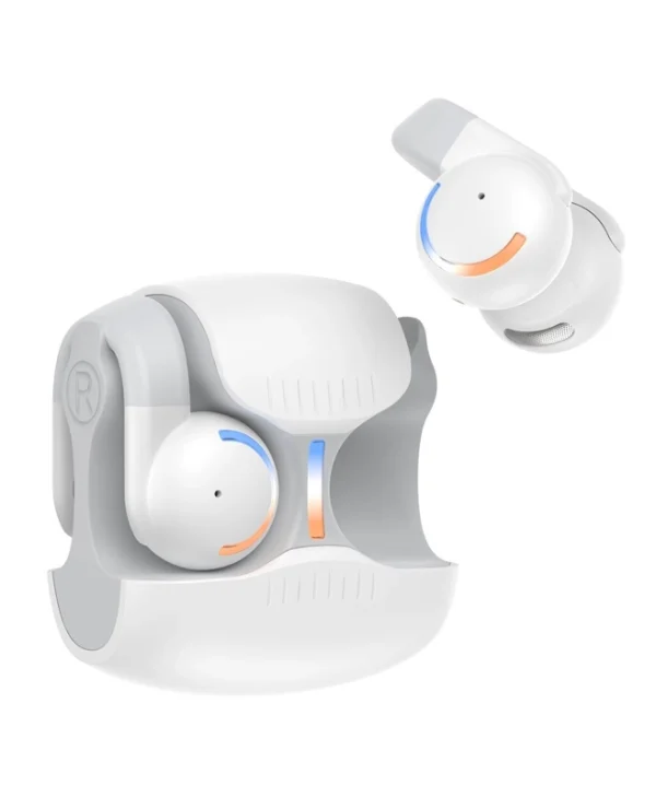 Havit OWS907 Open Ear Bluetooth Handsfree Ακουστικά με Θήκη Φόρτισης Γκρι OWS907grey