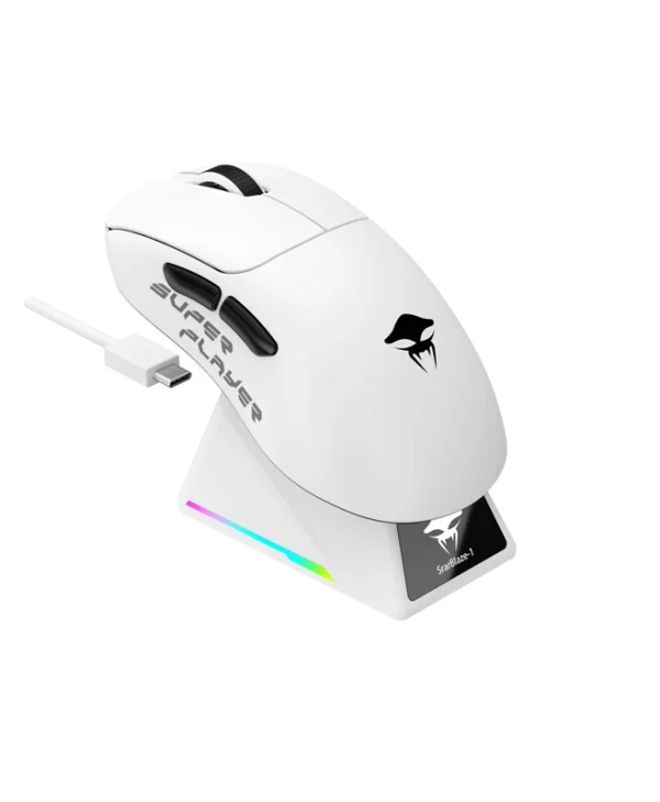 Havit StarBlaze-1 Ασύρματο Gaming Ποντίκι 26000 DPI Λευκό StarBlaze-1wb