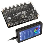 Lamptron Rf625 Fan And Argb Controller Black Μαύρο LULS-344