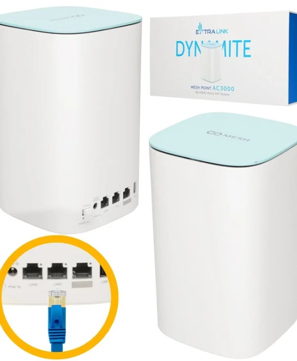 Extralink EX.17061 WiFi Mesh Network Access Point Wi‑Fi 4 Single Band (2.4GHz)