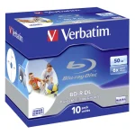 Verbatim Εγγράψιμα BD-R 6x Printable 50GB 10τμχ 43736 - Image 3