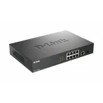 D-Link DGS-1010MP/E Unmanaged L2 PoE Switch με 8 Θύρες Gigabit (1Gbps) Ethernet και 1 SFP Θύρα W129156822 - Image 2