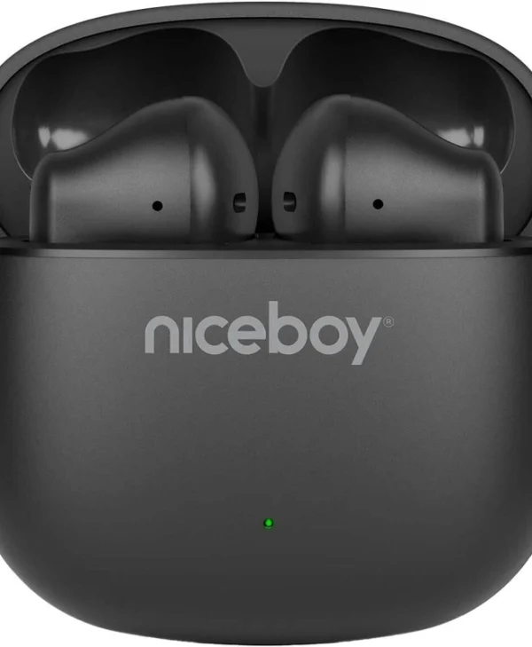 Niceboy Beans 4 Pop In-ear Bluetooth Handsfree Ακουστικά με Αντοχή στον Ιδρώτα Μαύρα beans-4-pop-black
