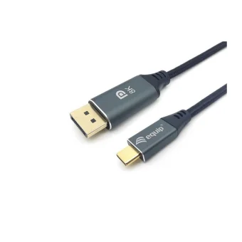 Equip USB 2.0 Cable USB-C male - DisplayPort Γκρι 2m 133422