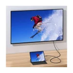 Equip USB 2.0 Cable USB-C male - DisplayPort Γκρι 2m 133422 - Image 4