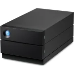 Lacie 2Big Raid Thunderbolt 3 / USB-C Εξωτερικός HDD 16TB Multi-Bay Μαύρο STHJ16000800 - Image 5