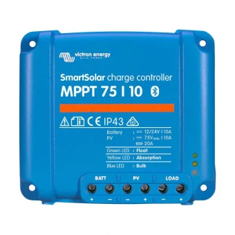 Victron Energy SmartSolar MPPT 75/10 Ρυθμιστής Φόρτισης 24V 10A SCC075010060R