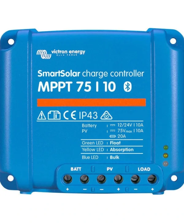 Victron Energy SmartSolar MPPT 75/10 Ρυθμιστής Φόρτισης 24V 10A SCC075010060R