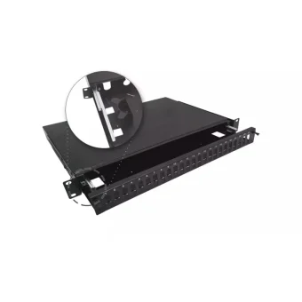 A-LAN Patch Panel για Rack 1U 19" FOP-1U-24SCD-C-P