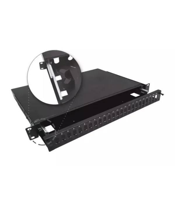 A-LAN Patch Panel για Rack 1U 19" FOP-1U-24SCD-C-P