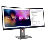 Lenovo ThinkVision P40WD-40 Ultrawide IPS HDR Curved Monitor 39.7" 5120x2160 με Χρόνο Απόκρισης 4ms GTG 64B4XAT1EU