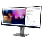 Lenovo ThinkVision P40WD-40 Ultrawide IPS HDR Curved Monitor 39.7" 5120x2160 με Χρόνο Απόκρισης 4ms GTG 64B4XAT1EU - Image 2