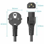 Vention - Cable 1.8m ZCKBAC - Image 2