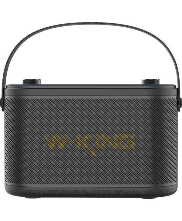 W-King Ηχείο Karaoke με Ασύρματα Μικρόφωνα και Εφέ Φωτισμού H10 Μαύρο H10-BLK