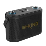 W-King Ηχείο Karaoke με Ασύρματα Μικρόφωνα και Εφέ Φωτισμού H10 Μαύρο H10-BLK - Image 3