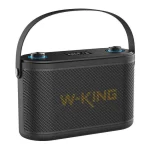 W-King Ηχείο Karaoke με Ασύρματα Μικρόφωνα και Εφέ Φωτισμού H10 Μαύρο H10-BLK - Image 4