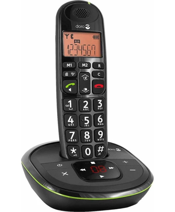 Doro PhoneEasy 105wr Μαύρο 380102