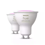 Philips Smart Λάμπες LED 4.2W για Ντουί GU10 RGBW 400lm Dimmable 2τμχ 929003666502 - Image 3