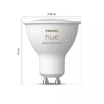 Philips Smart Λάμπες LED 4.2W για Ντουί GU10 RGBW 400lm Dimmable 2τμχ 929003666502 - Image 5