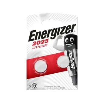 Energizer Μπαταρίες Λιθίου Ρολογιών CR2025 3V 2τμχ 450331
