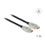 DeLock Cable DisplayPort male - DisplayPort male 1m Μαύρο (87040)