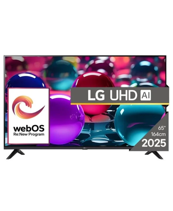 LG Smart Τηλεόραση 65" 4K UHD LED AI UA73 HDR (2025) 65UA73003LA