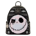 Loungefly Παιδική Τσάντα Πλάτης Μαύρη 26.67x22.86x11.43εκ. Disney Nightmare Before Christmas Jack Skellington WDBK4271