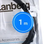 Lanberg USB 3.0 Cable USB-A male - USB-A male Μαύρο 1m (CA-USBA-30CU-0010-BK) - Image 4