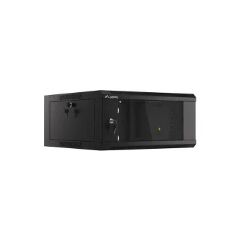 Lanberg Επιτοίχια Καμπίνα Rack 4U 57x60x27.7cm Μαύρο WFFA-5604-10B