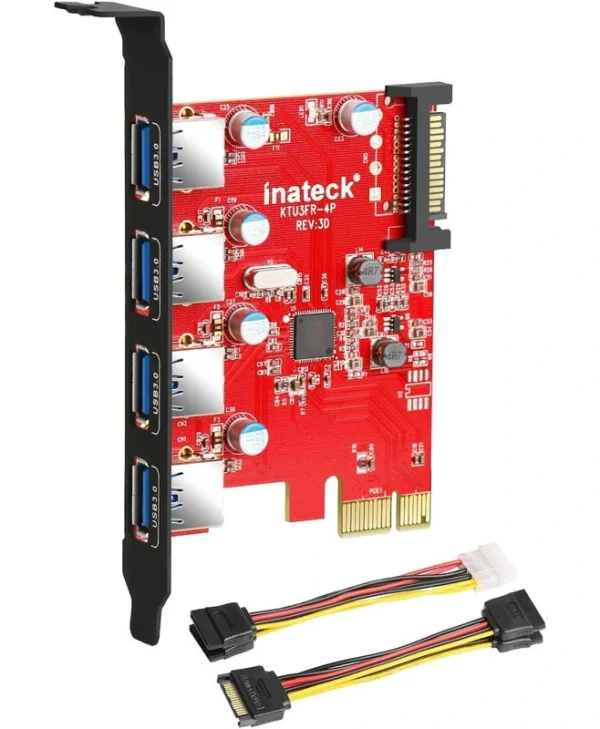 Κάρτα PCIe σε θύρα USB 3.0 KTU3FR-4P