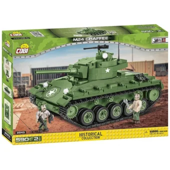 Cobi Τουβλάκια Historical Collection - M24 Chaffee για 8+ Ετών 590τμχ COBI-2543