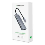 Ugreen CM219 Hub 5 Θυρών USB 3.0 με σύνδεση USB-C Γκρι 64266 - Image 2