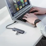 Ugreen CM219 Hub 5 Θυρών USB 3.0 με σύνδεση USB-C Γκρι 64266 - Image 4