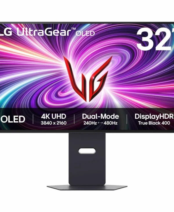 LG 32GX870A-B OLED Monitor 32" 4K 3840x2160 240Hz με Χρόνο Απόκρισης 0.03ms GTG