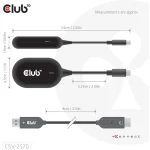 Club-3d Wireless Usb-c To Hdmi Transmitter Receiver Fullhd 25m Range Black Csv-2570 CSV-2570 - Image 2