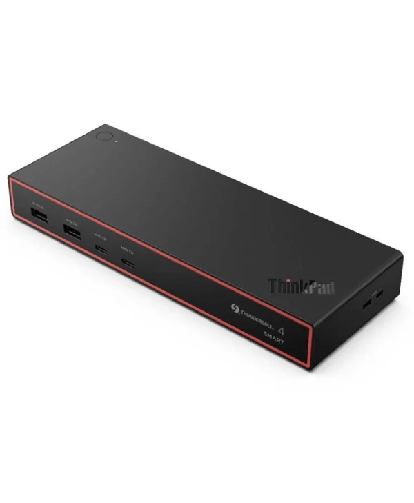 Lenovo ThinkPad Thunderbolt 4 Smart Dock Gen2 7500 Dock Docking Station με HDMI/DisplayPort 4K PD Ethernet και σύνδεση 4 Οθονών Μαύρο 40BC0135EU