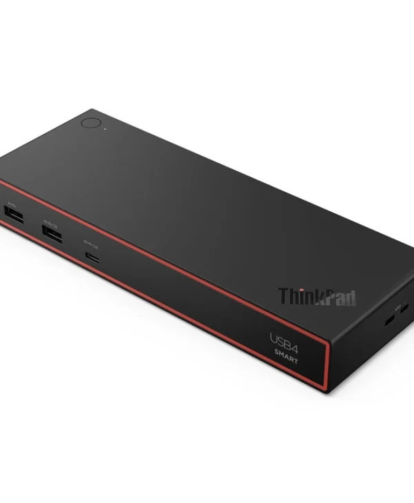Lenovo ThinkPad USB4 Smart Dock 5500 Dock Docking Station με HDMI/DisplayPort 4K PD Ethernet και σύνδεση 4 Οθονών Μαύρο 40BC0100EU
