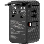 Verbatim Φορτιστής GaN με Θύρα USB-A και Θύρα USB-C και Καλώδιο USB-C 70W Power Delivery / Quick Charge 4+ Μωβ (Charge 'n' Travel) 30186 - Image 3